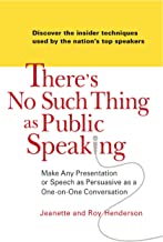 There s No Such Thing as Public Speaking For Sale