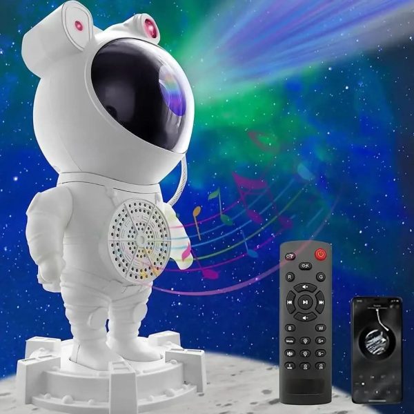 Astronaut Galaxy Projector and inbuilt Bluetooth Speaker with Remote for Nebula & Moon Light Shows (Perfect for Kids and Parties) Sale