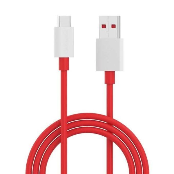 Portronics Konnect Dash Pro USB-C Fast Charging Cable, 6A Output, 480Mbps Sync (Red, length: 1 meter) Sale