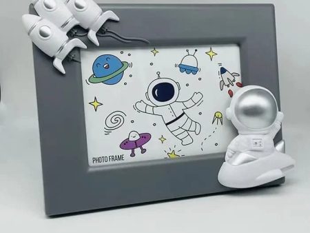 Elegant Astronaut theme Rectangle Photo Frame Online now