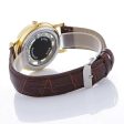 Analogue Golden Dial Men s & Boys  Leather Strap Watch Supply